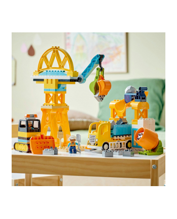 LEGO Duplo 10476 - Plac budowy z pojazdami 3 w 1 nr 2