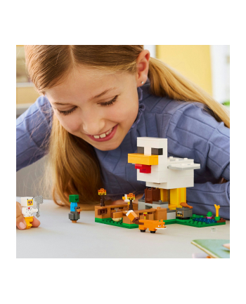 LEGO Minecraft 21585 - Farma kurczaków nr 1