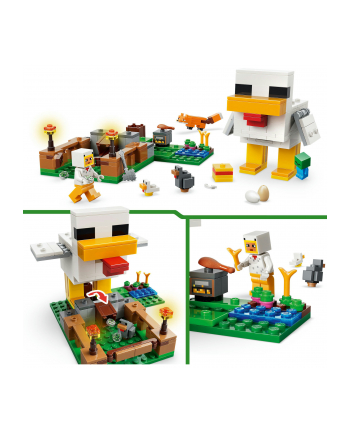 LEGO Minecraft 21585 - Farma kurczaków nr 2