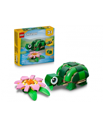 LEGO Creator 3w1 31377 - Żółw i kwiat lilii wodnej nr 1