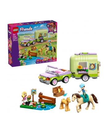 LEGO Friends 42695 Przyczepa do przewozu źrebaków nr 1