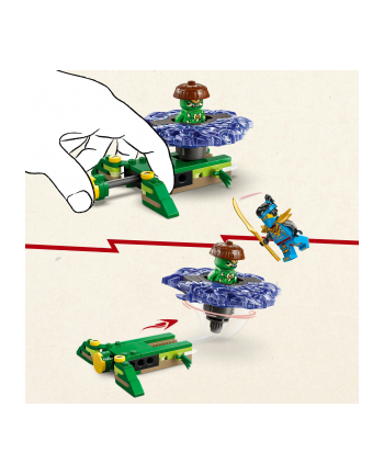 LEGO Ninjago 71849 - Nya kontra zmutowany potwór na spinnerze nr 2