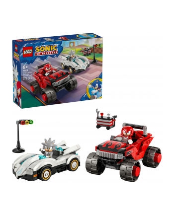 LEGO Sonic the Hedgehog 77118 - Silver w samochodzie kontra Knuckles w monster trucku nr 1