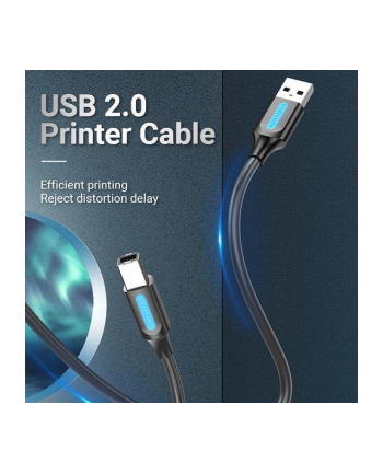 Kabel USB 20 USB-A do USB-B Vention 480Mbps 5m