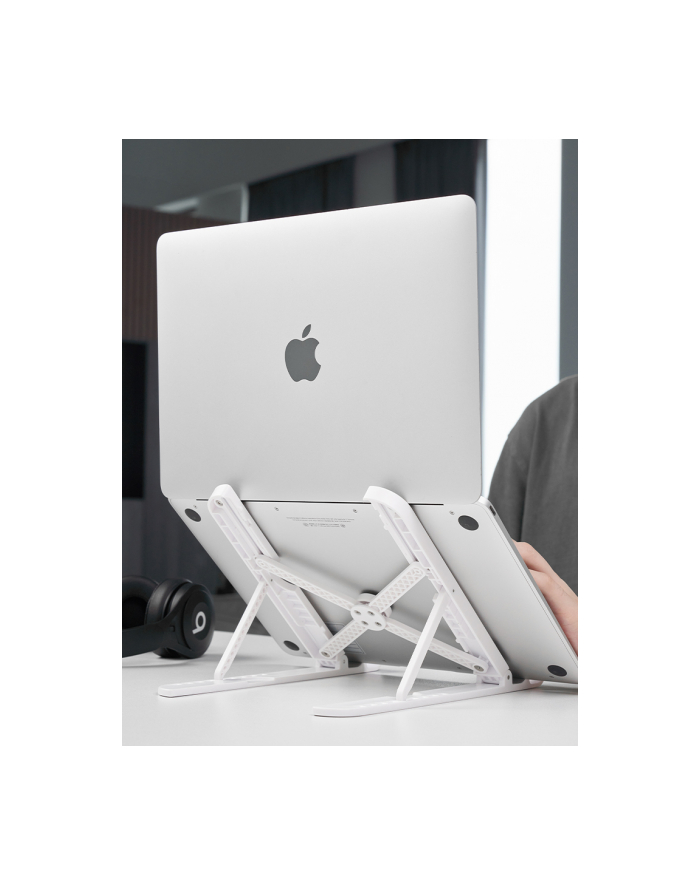 Składana podkładka pod laptopa Vention biała główny