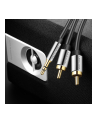 vention Kabel audio 3,5 mm męski na 2RCA męski 2 m czarny - nr 2