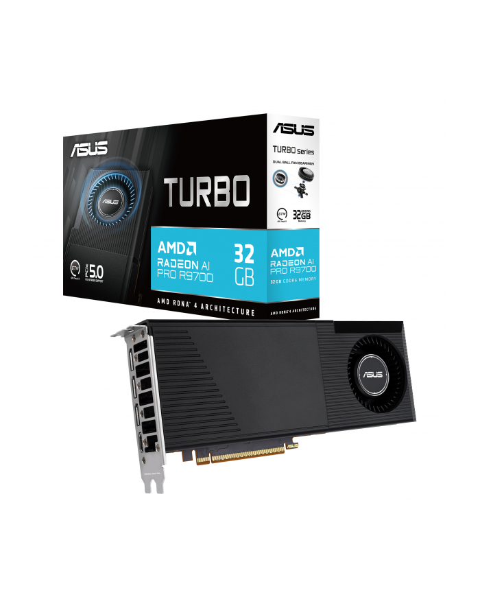 Karta graf ASUS TURBO AI PRO R9700 32 GB główny