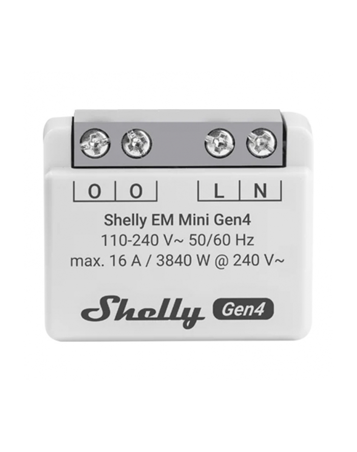 Inteligentny sterownik do pomiaru zużycia energii WiFi Shelly EM Mini Gen4 główny