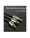 vention Kabel audio 3,5 mm męski na 2RCA męski 2 m czarny - nr 11