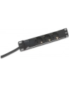 Listwa zasilająca PDU 10'''', 1U, 3 gniazda Schuko, 16A, 4000W, aluminiowa, 2m - nr 19