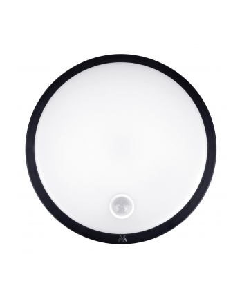 MACLEAN LAMPA LED Z CZUJNIKIEM RUCHU, CZUJNIK PIR, KOLOR CZARNY, 10W, IP65, 1000LM, BARWA NEUTRALNA MCE525 B nr 1
