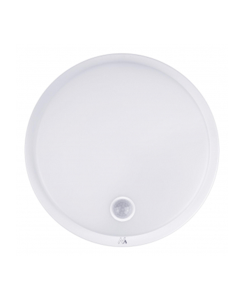 MACLEAN LAMPA LED Z CZUJNIKIEM RUCHU, CZUJNIK PIR, KOLOR BIAŁY, 10W, IP65, 1000LM, BARWA NEUTRALNA MCE525 W nr 1