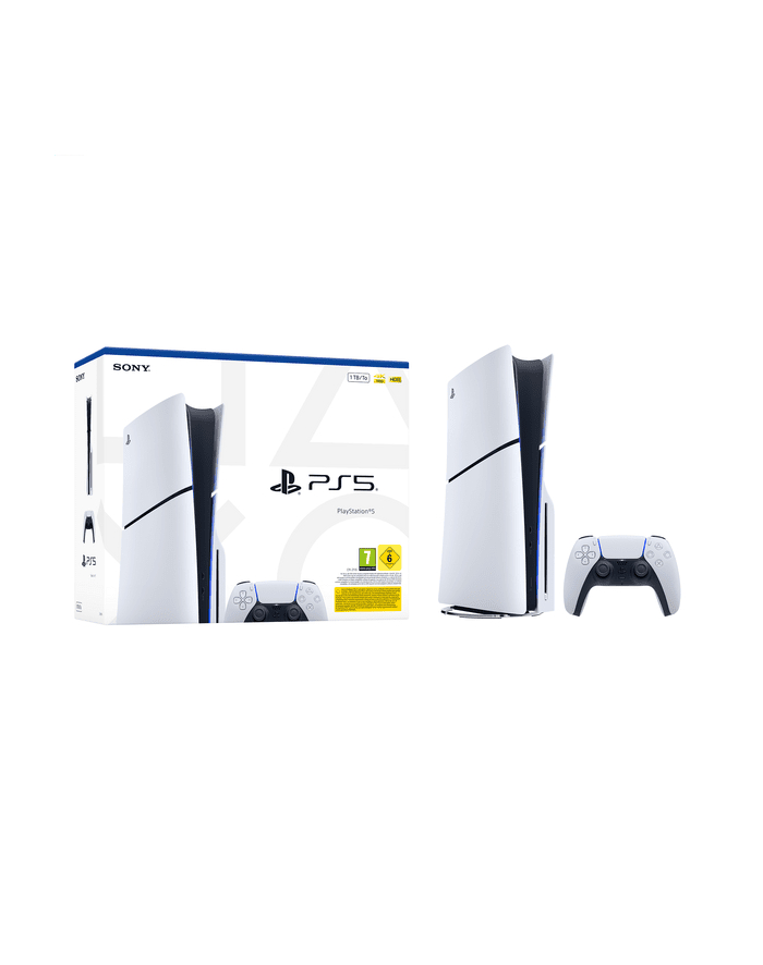 Konsola Sony PlayStation 5 Slim Blu-Ray 1TB BIAŁY główny