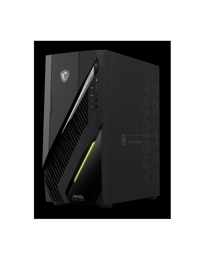 MSI MAG Infinite E1 14NVL5-104EU i5-14400F 16GB DDR5 SSD1TB GeForce RTX 5060 SHADOW 2X 8GB AX211 (WIFI 6E) Bluetooth 53 500W Win11 Black 2Y główny