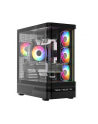 MODECOM OBUDOWA VOLCANO AQ 200 ARGB MIDI CZARNA - nr 1