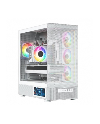 MODECOM OBUDOWA VOLCANO AQ 400 ARGB MIDI BIAŁA