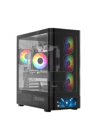 MODECOM OBUDOWA VOLCANO AQ 500 ARGB MIDI CZARNA