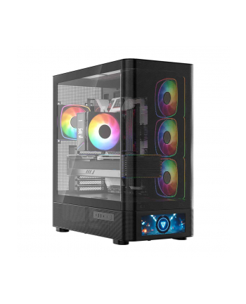 MODECOM OBUDOWA VOLCANO AQ 500 ARGB MIDI CZARNA