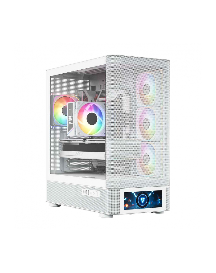 MODECOM OBUDOWA VOLCANO AQ 500 ARGB MIDI BIAŁA główny