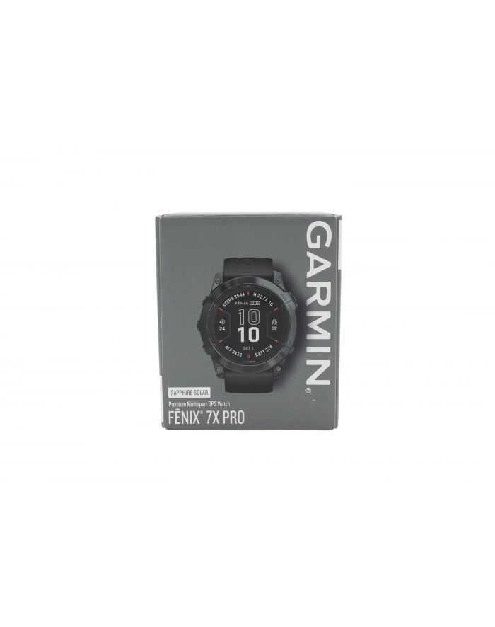Zegarek Garmin Fenix 7X Pro Sapphire Solar Edition, 51mm MIP Black główny