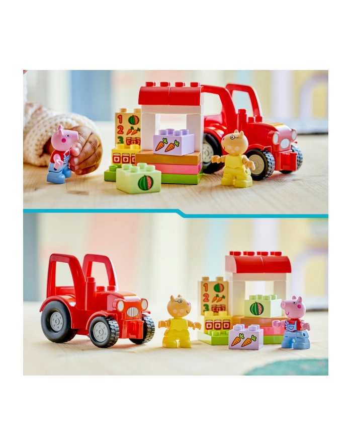 LEGO Duplo 10468 - Ciągnik i rynek główny