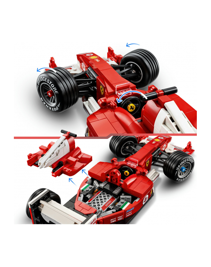 LEGO Icons 11375 - Ferrari F2004 i Michael Schumacher główny