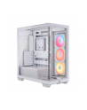 Obudowa Corsair 3500X LXR LINK Tempered Glass Mid-Tower, White - nr 11