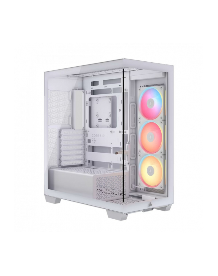 Obudowa Corsair 3500X LXR LINK Tempered Glass Mid-Tower, White główny