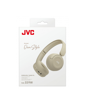 Słuchawki BT JVC HAS-59WCU Beż nr 2