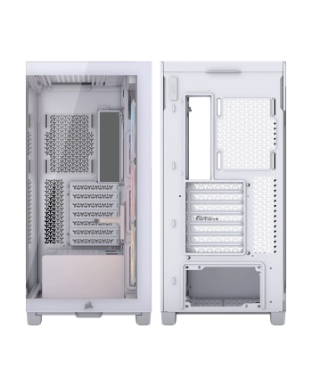 Obudowa Corsair 3500X RSR ARGB Tempered Glass Mid-Tower, White nr 1