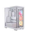Obudowa Corsair 3500X LXR LINK Tempered Glass Mid-Tower, White - nr 2