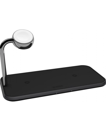 Zens Akcesoria Dual+Watch Alu Wless Charger Black