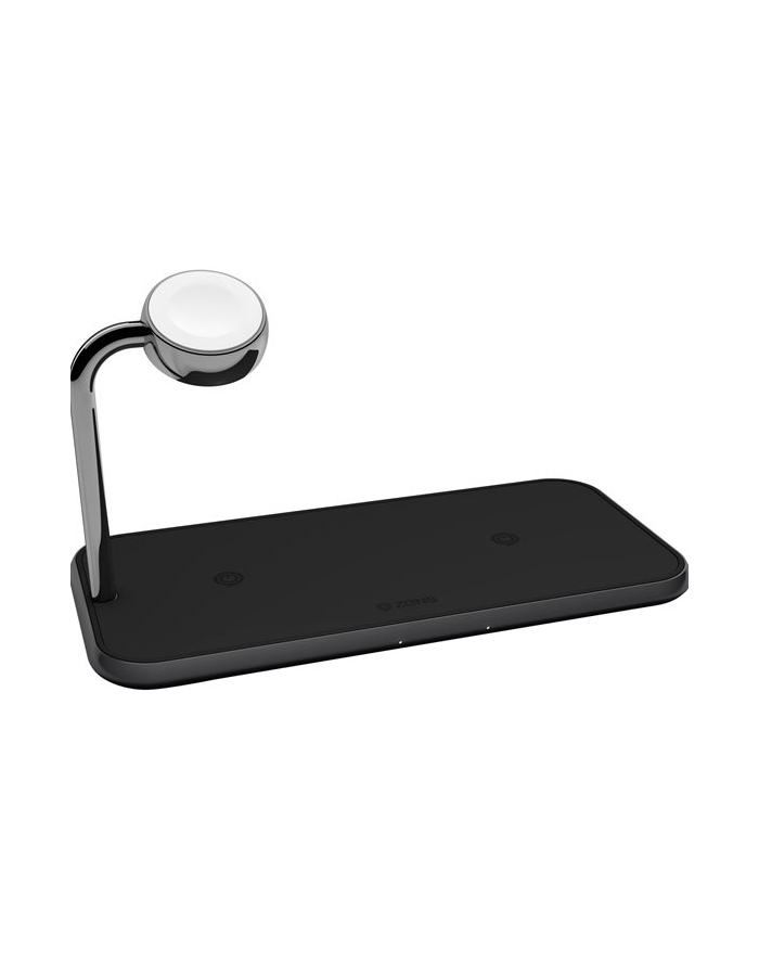 Zens Akcesoria Dual+Watch Alu Wless Charger Black główny
