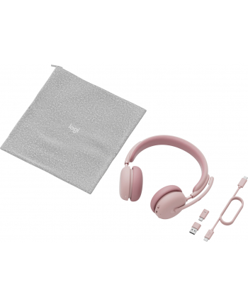 Logitech Sluchawki-Zone Wireless 2 Teams-ROSE,TEAMS