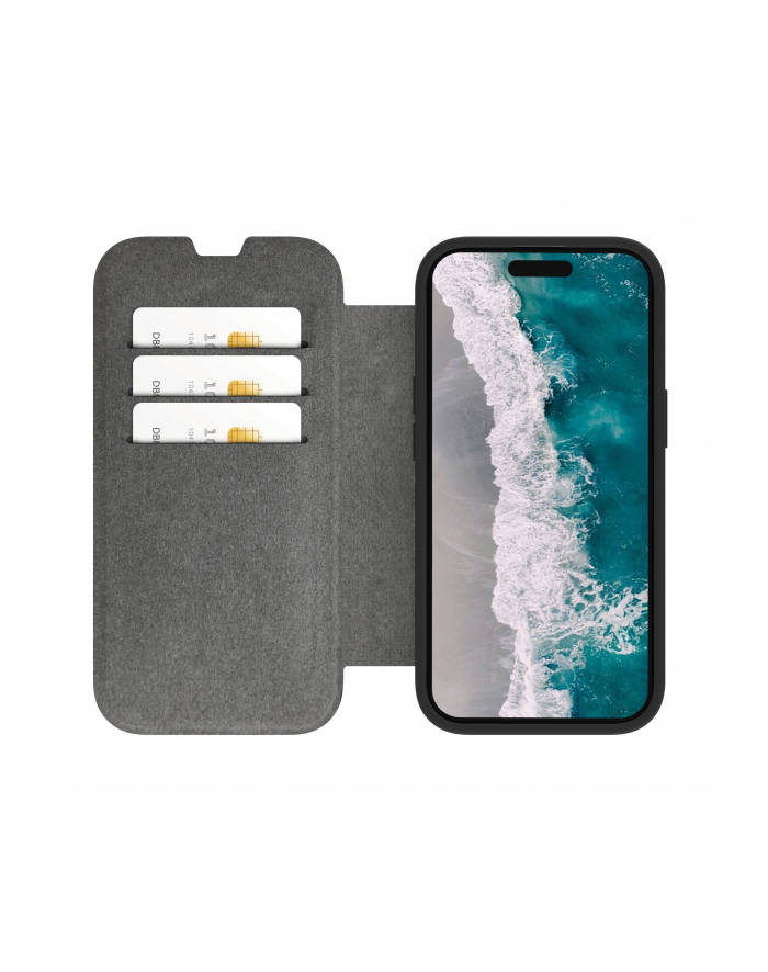 dbramante1928 DBRAMANTE Akcesoria Helsinki MagSafe-iPhone 15 Plus-BK/Clear główny