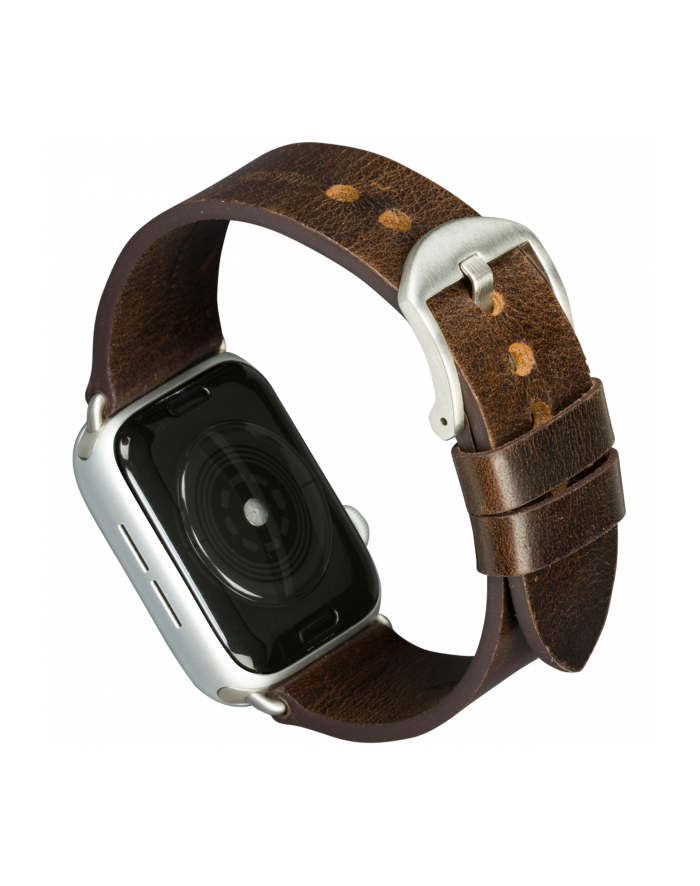 dbramante1928 DBRAMANTE Produkt Bornholm-Watch Strap 44mm-DarkBrown/Slvr główny