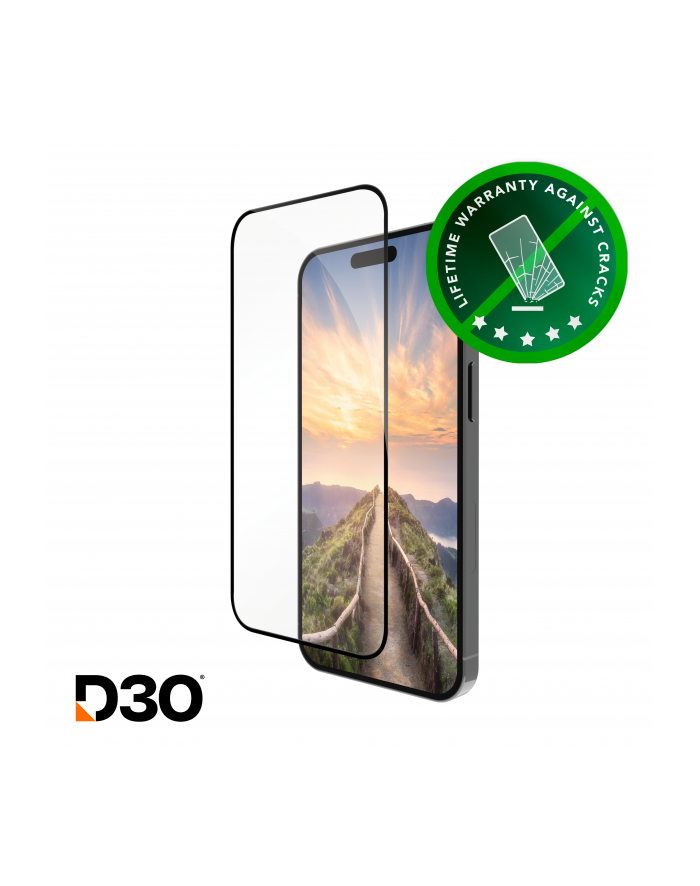 dbramante1928 DBRAMANTE Akcesoria eco-shield D3O-iPhone 16/15 Plus-BK Edge główny