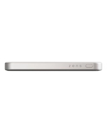 Zens Slim Qi2 Al Powerbank 5000mAh White