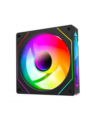 Wentylator do obudowy Rampage 7C-120S 120MM 1800RPM Infinite loop ARGB czarny PWM
