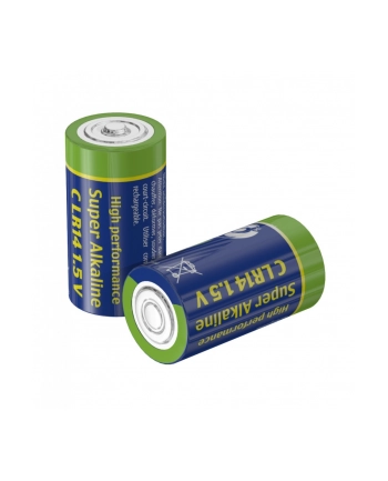 gembird Bateria alkaiczna LR14 C-Cell, 1.5V, 2 sztuki