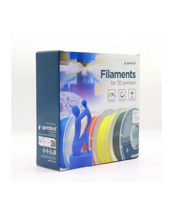 gembird Filament PETG High Speed, 1,75 mm, 1 kg, biały