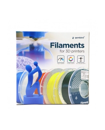 gembird Filament PETG High Speed, 1,75 mm, 1 kg, biały