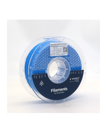 gembird Filament PLA High Speed, 1,75 mm, 1 kg, niebieski nr 2