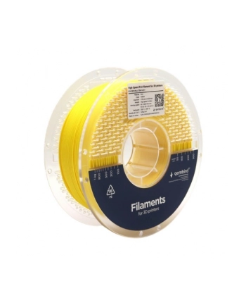 gembird Filament PLA High Speed, 1,75 mm, 1 kg, żółty nr 2