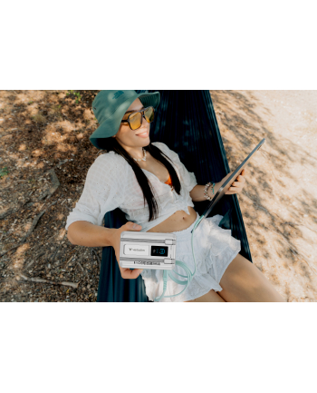 Powerbank Verbatim Charge 'n' Go 2C Display Magnetic Wireless 10000mAh 3xUSB-C PD 3.0 QC 3.0 Srebrny