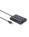 gembird HUB USB 2.0 10-portowy czarny - nr 6