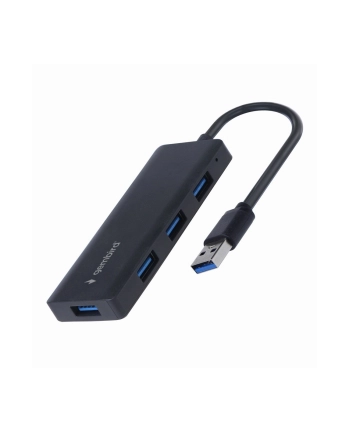 gembird HUB 4-portowy USB 3.2 (Gen.1) czarny