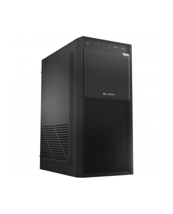 logic concept Obudowa LOGIC J23 PRO ATX/mATX Midi USB-C / USB 3.0 Black bez zasilacza