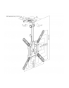 gembird Uchwyt sufitowy do telewizorów 23-55 '' z pełnym zakresem ruchu (regulowany) - nr 10