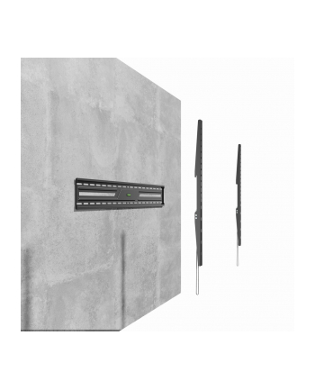 gembird Uchwyt ścienny do telewizora (bez regulacji), 43-100 '' czarny nr 1